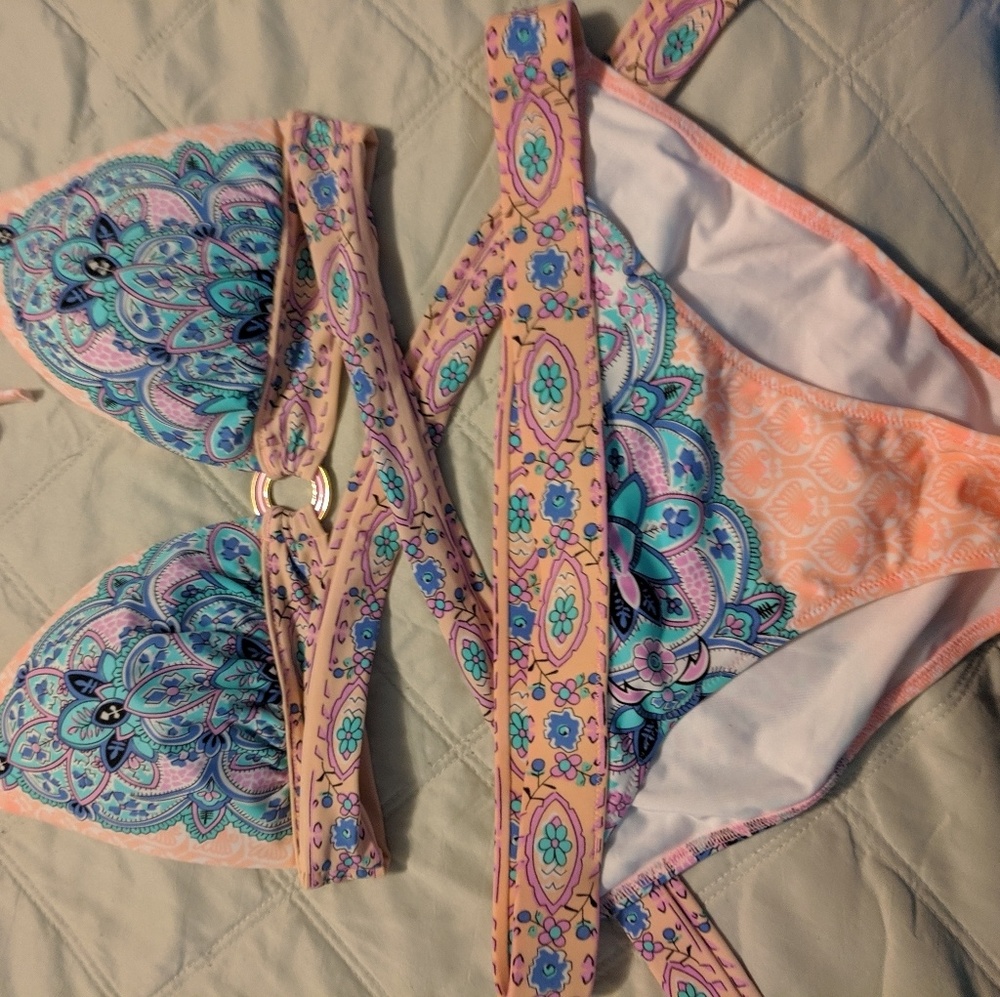 Victoria's secret patterned bikini